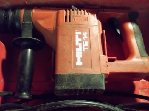 Hilti TE14 Rotary Hammer In Case With Extras