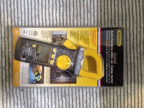 General. Auto Ranging 600A AC Clamp Meter
