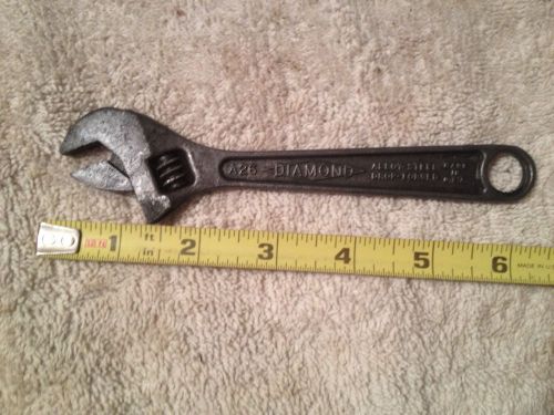 Diamond Tool and Horseshoe Co. A26, 6in. Adjustable Wrench