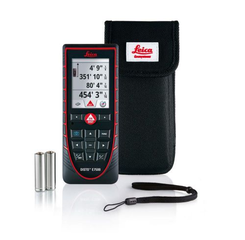 Leica DISTO E7500 Laser Distance Meter Digital Point-finder and Express Shipping