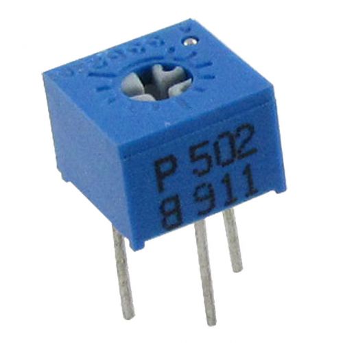 3 x 5k ohm top adjustment trimmer pot variable resistors for sale
