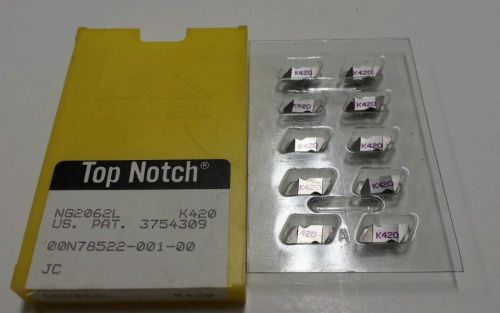 NG2062L Kennametal Carbide inserts (1 package of 10) MADE in USA