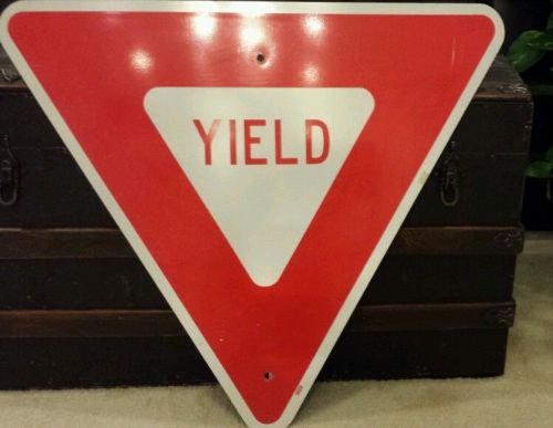 30 Inch Yield Sign , Engineer Grade Reflectivity,   Aluminum