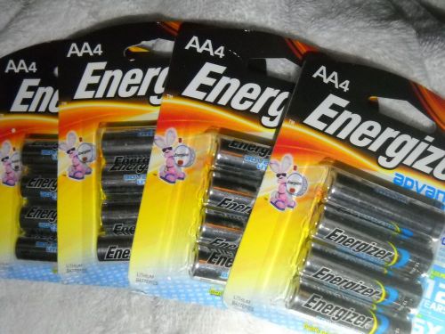 (16) Brand New Sealed  AA Energizer ADVANCED Lithium Batteries FREE SHIPPING