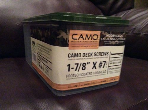 CAMO Marksman Screws 1-7/8&#034; X #7 Hidden Deck Fasteners 1750 ct / 500 sqft 345119
