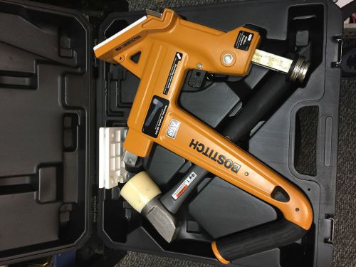 Used once bostitch mfn201 manual hardwood flooring cleat nailer kit 1/2~5/8 wood for sale