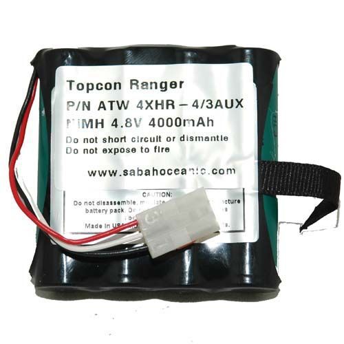 Topcon Ranger Data Collector Battery ATW 4XHR-4/3AUX