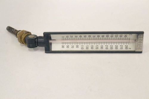 Trerice thermometer 2-1/2in probe temperature 30-290f 10 in face gauge b322149 for sale