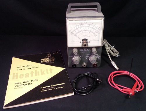 Excellent Condition! Heathkit V7-A Vacuum Tube Voltmeter (VTVM) - Original Owner