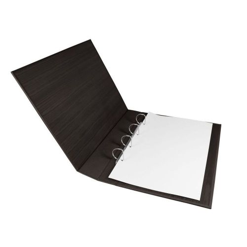 LUCRIN - A3 vertical binder - Smooth Cow Leather - Brown