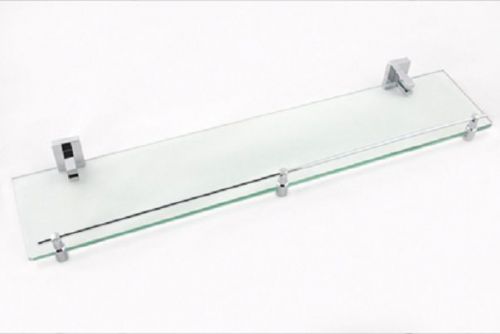 600 MM LINSOL ROMA HIGH QUALITY SHOWER GLASS SHELF - BATHROOM ACCESSORIES