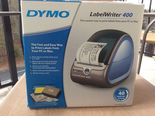 Dymo LabelWriter 400 Turbo Label Thermal Printer with USB &amp; Labels