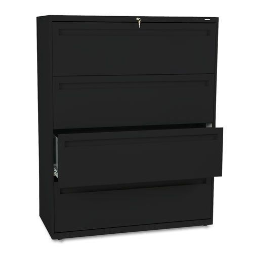 Hon company 794lp 700 series four-drawer lateral file- 42w x 19-1/4d for sale