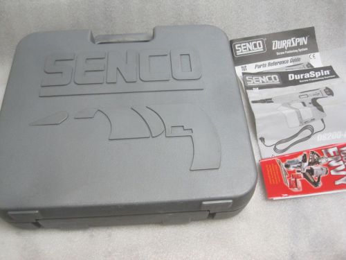 Senco DS200-AC Duraspin Collated Screwdriver Case and instructions