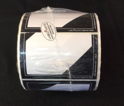 Label Master Blank Label 100mm x100mm Paper 500per roll LQL40