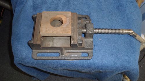 MARK1 Drill Press Vise - Flat Press Vise - - 3 1/4&#034; Wide Jaws - Used Vise 34