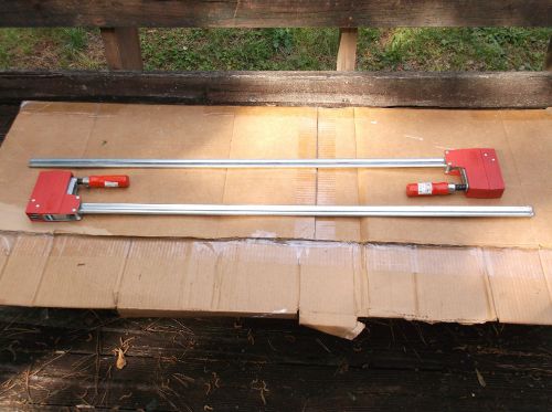 1 pair bessey k3.540 40 inch clamps excellent condition for sale