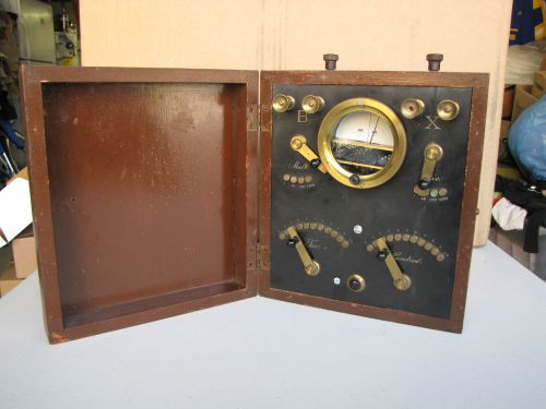 VTG Antique Open Dial Impedance Bridge BECKMAN WHEATSTONE LEEDS &amp; NORTHRUP