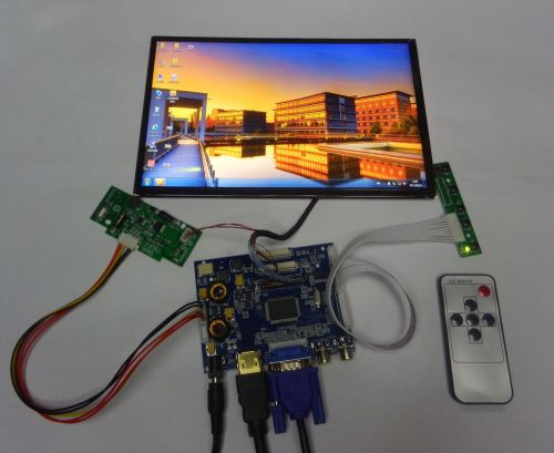 HDMI+VGA+2AV+Audio+Remote Controller Board+10.1inch 1920*1200 B101UAN02 IPS LCD