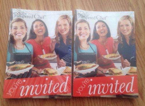 The Pampered Chef Postcard Invites Host Comes With 80 - New With Tags Party Must