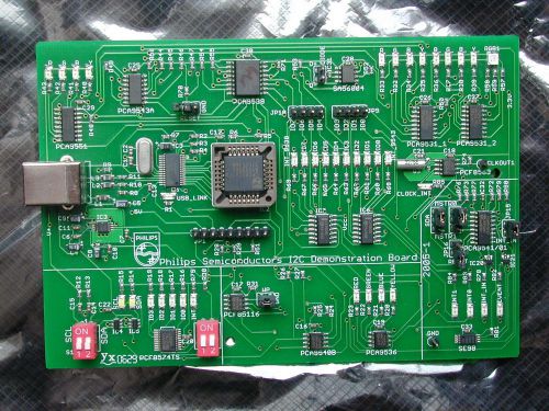 Philips Semiconductors I2C Demonstration Board Used &#034;AS IS&#034; I2C2005-1 Kit