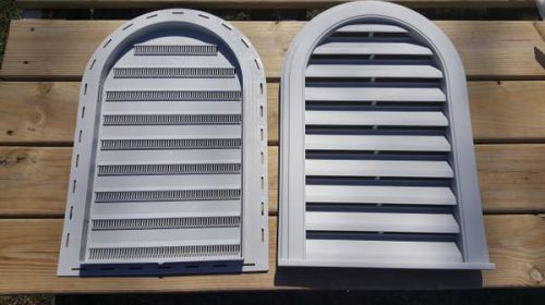 BRAND NEW IN THE BOX (15&#034;X 22&#034;) ROUND TOP GABLE VENTS