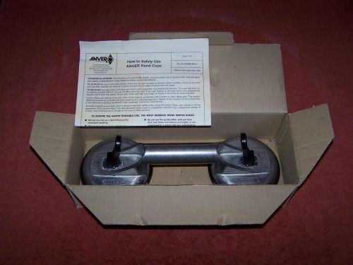 Nos anver corp. model 602.4 aluminum double cup suction hand cup made in germany for sale