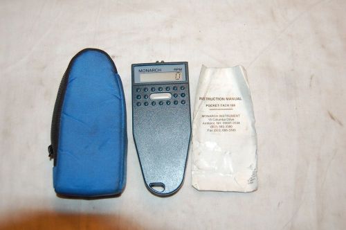 Monarch Digital Pocket-Tachometer Model 100