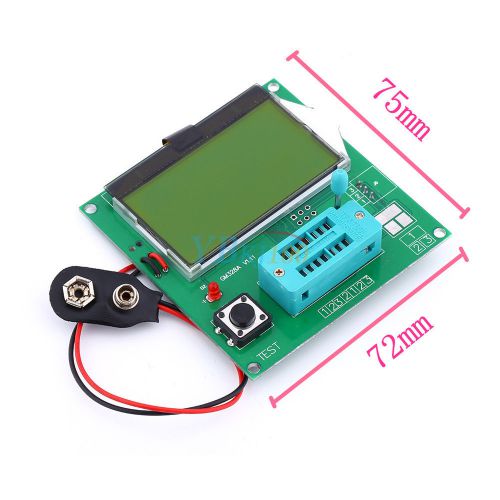 Sensitive LCD Transistor Tester Capacitance ESR Meter LCR ZH-GM328A Inductance