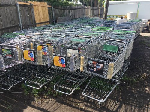 10 SHOPPING CARTS - Grocery Store, Supermarket Carts