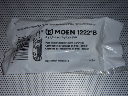 6 Moen 1222 1222B Genuine Moen Tub/Shower cartridges POSI-TEMP New