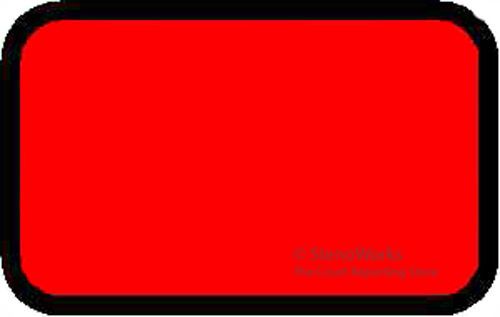 Blank exhibit labels stickers red  492 per pack for sale
