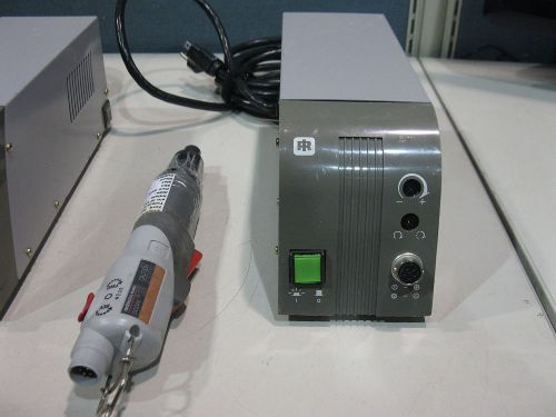 INGERSOLL-RAND EL1007B ELECTRIC SCREWDRIVER &amp; EC24N POWER SUPPLY