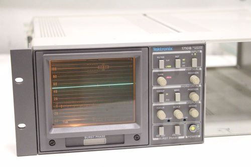 Tektronix 1710B Waveform Monitor with Rack Mount Enclosure
