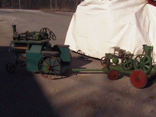 Steam Tractor Air Pneumatic Tractor Homemade Look Steam Engine