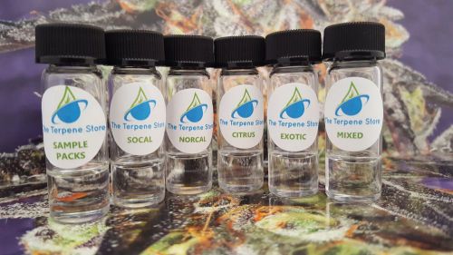 TERPENE SAMPLE PACK -- 6 Strain Specific Flavors (NorCal)