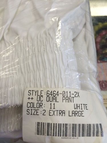 Baggy White Chef Pants Size 2X