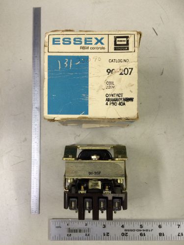 RBM Essex 90-207 Coil 220V Contact Arrangement NOS - I2115