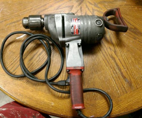 Milwaukee  3/4&#034; Drill without key *WORKS GREAT* 400 RPM