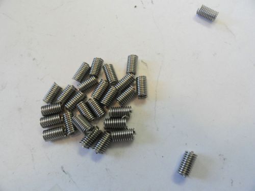 6-32 X 3D (.414&#034;) Stainless Free Running Inserts, Helicoil #1185-06CN414