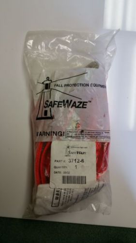 3712-6 Safe Waze 6&#039; Shock Absorbing Lanyard