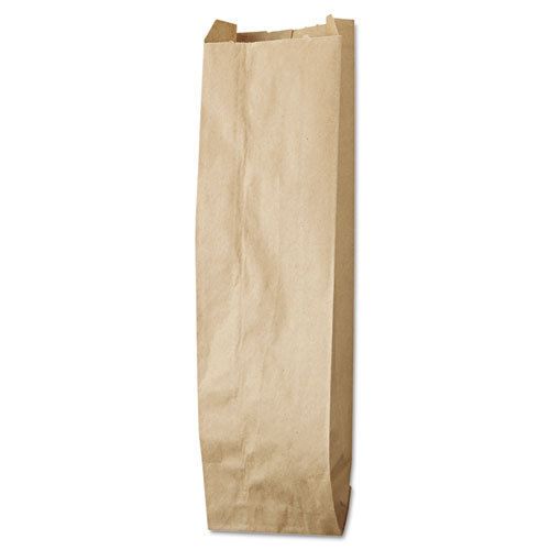 Paper bag, 35lb kraft, brown, 4 1/2 x 2 1/2 x 16, 500/pack for sale