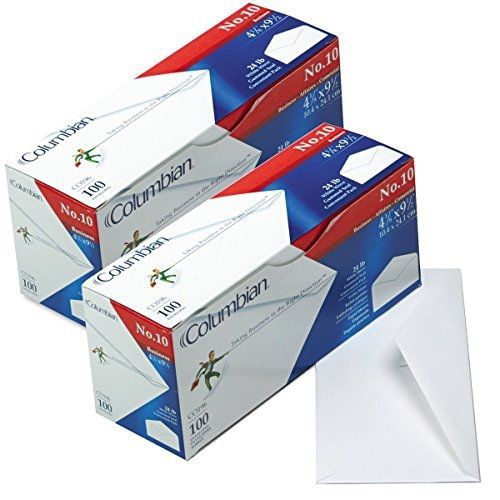 Mead Columbian Envelopes No.10, 4.125 x 9.5 Inches, CO196, 100 per Box, 2-Pack