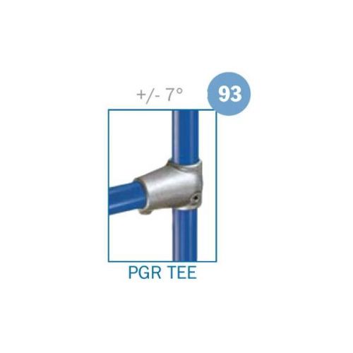 Kee Safety 93-8 PGR Tee Galvanized Steel 1-1/2&#034; IPS (1.94&#034; ID)