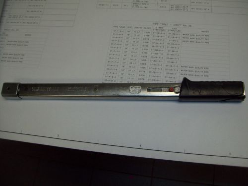 Stahlwille 730/20 Manoskop 730 Torque Wrench 40-200 Nm 30-145 ft GERMANY MINT
