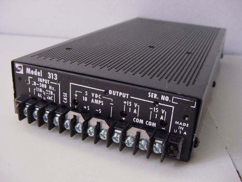 RO Model 313 Power Supply 5V -15V DC 10A/1A Output 110V-220V AC Input