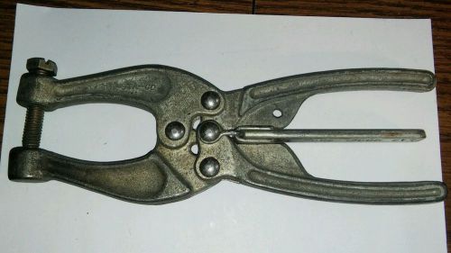 Toggle plier clamp machinist tool detroit stamping #464 (e) for sale