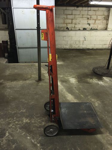 Wesco hydraulic platform pedal lift for sale