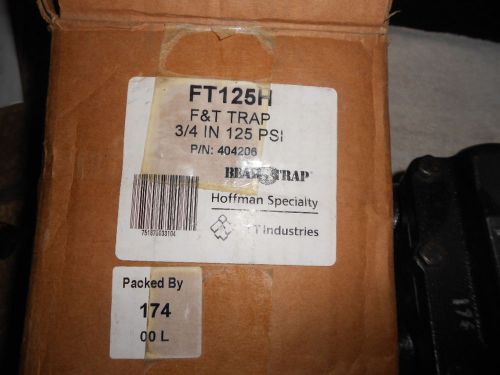 Hoffman FT125H  Bear Trap 3/4 &#034; 125 PSI 404206 F+T Trap