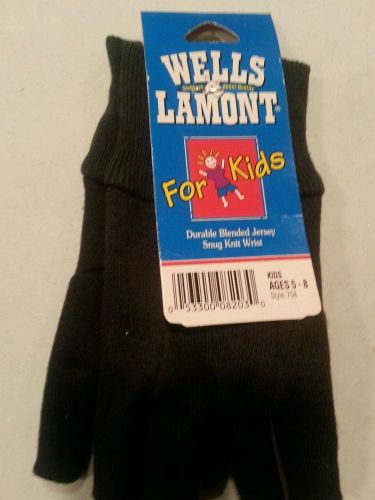 Wells Lamont work gloves for kids NEW Brown age 5-8